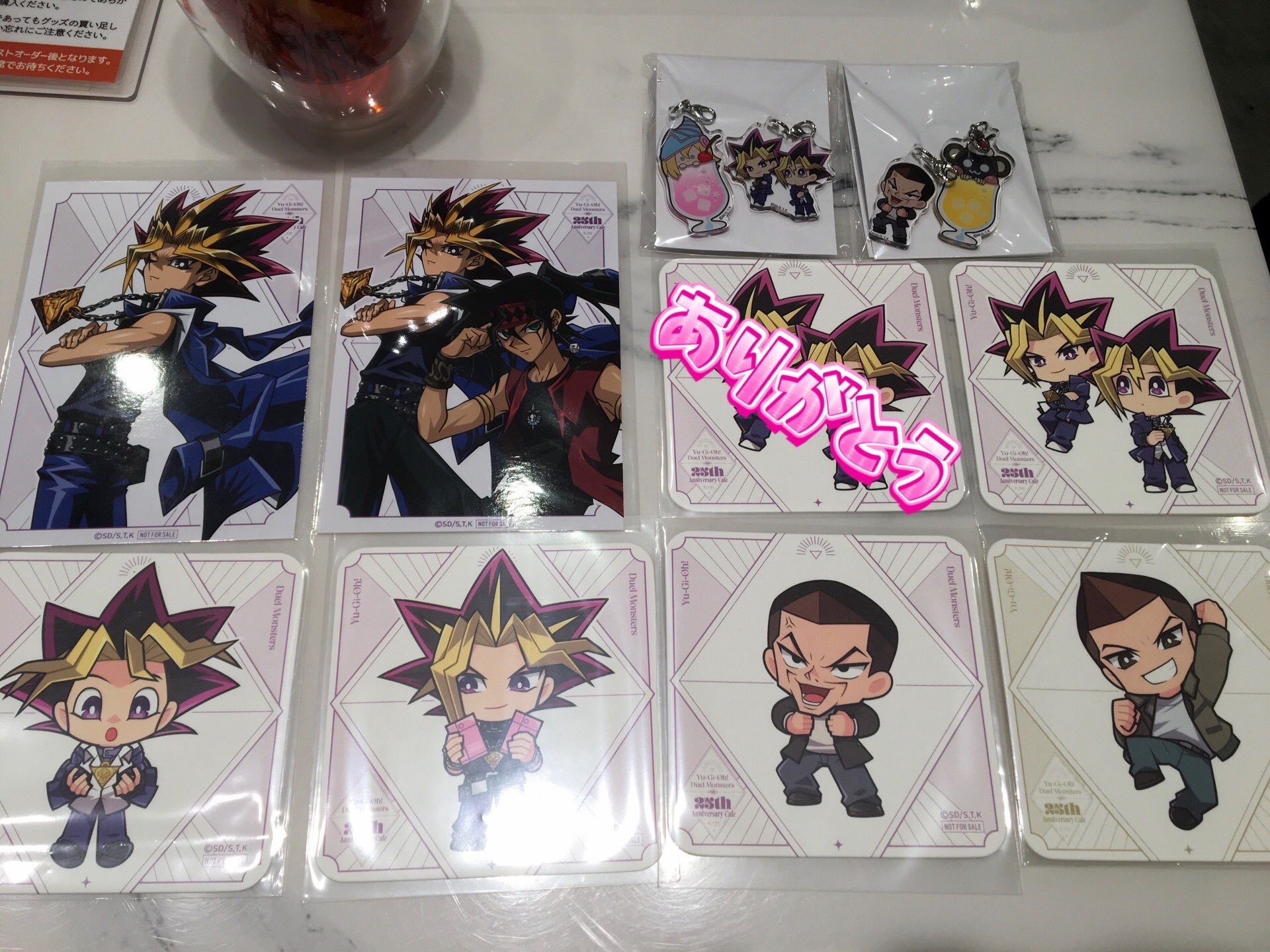 遊戯王 コラボカフェ本舗 2L 特典ブロマイド 闇遊戯 武藤遊戯