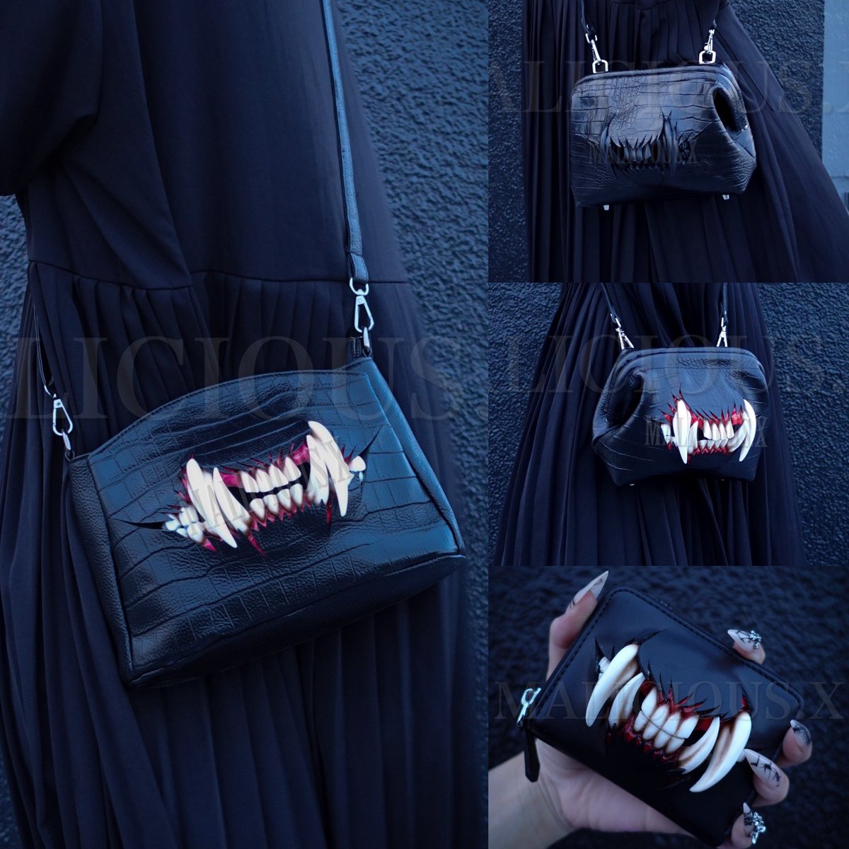 MALICIOUS_Xx's tweet image. オンラインストアに
Cat fang シリーズを追加しました🐈‍⬛

malicious.fashionstore.jp