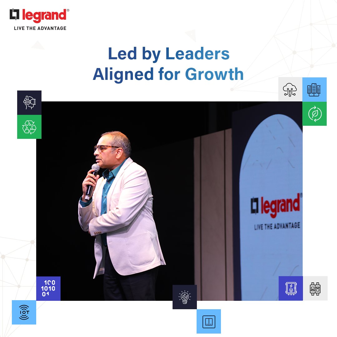 Day2 at the Legrand #AdvantageSummit Delhi carried forward the momentum with deeper dives into intelligent infrastructure &amp; tech-forward conversations. From dynamic demos to collaborative dialogues, Legrand continues to shape what’s next in power, data, and design.