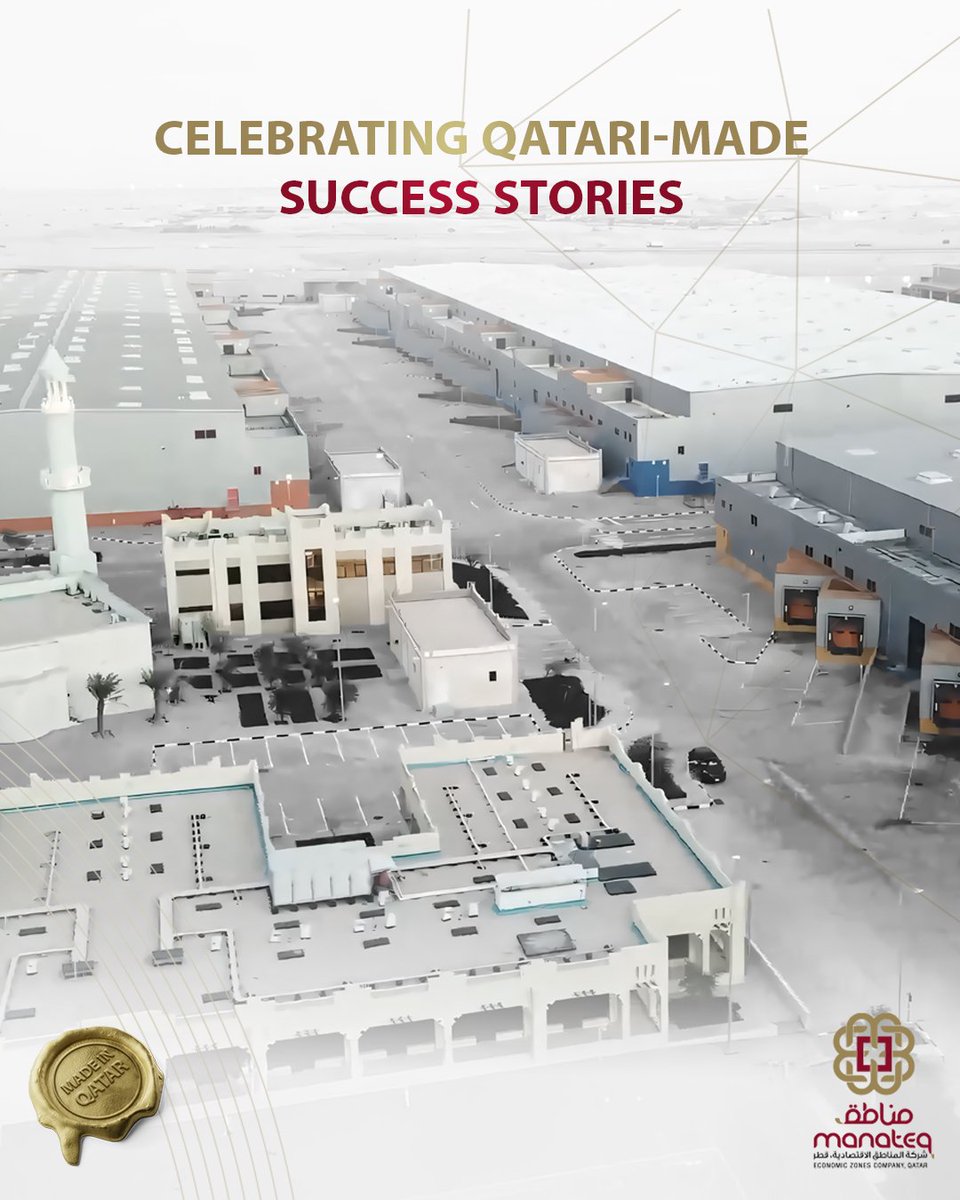 At Manateq, we take pride in being part of the success journey of Qatari manufacturing companies, continuously working to provide an environment that fosters creativity and industrial expansion. Be part of the next success story! Learn more at manateq.qa 
#Manateq