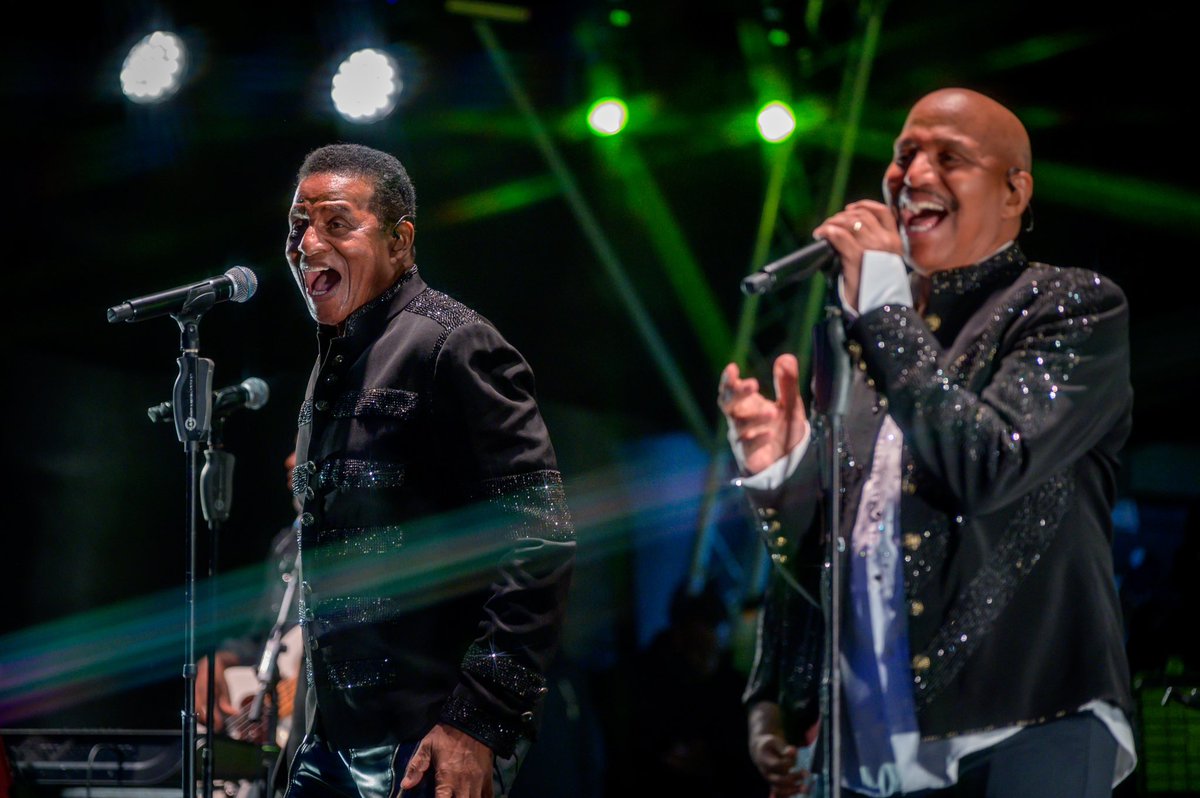 The Jacksons headlining Guilfest last night. Brilliant. Looking forward to capturing day two today 📸