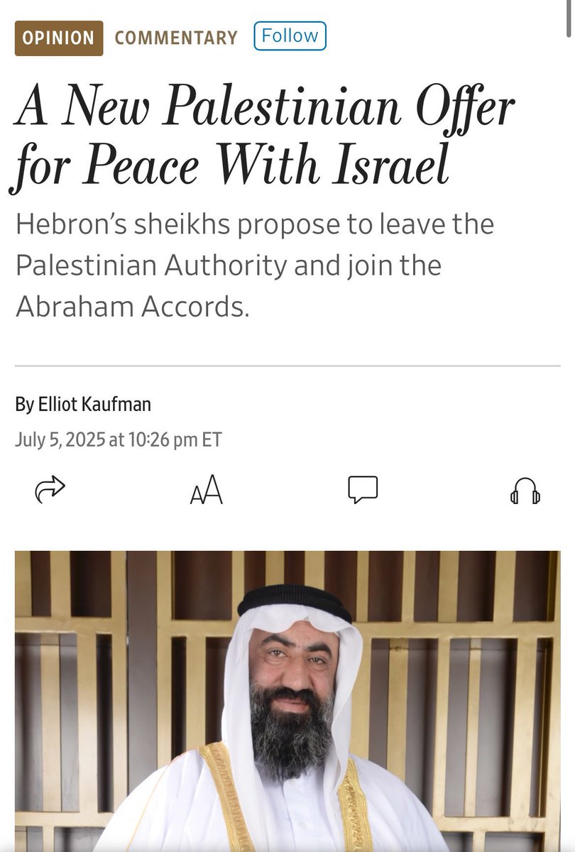 This is the way forward from rejectionism to normalization, anchored in #AbrahamAccords paradigm shift - from 3no’s of Khartoum to 3 yes’s.

RECOGNITION of what 🇮🇱 was founded to be as nation state of the Jewish people, as 1st step to NEGOTIATION, that can pave path to PEACE.