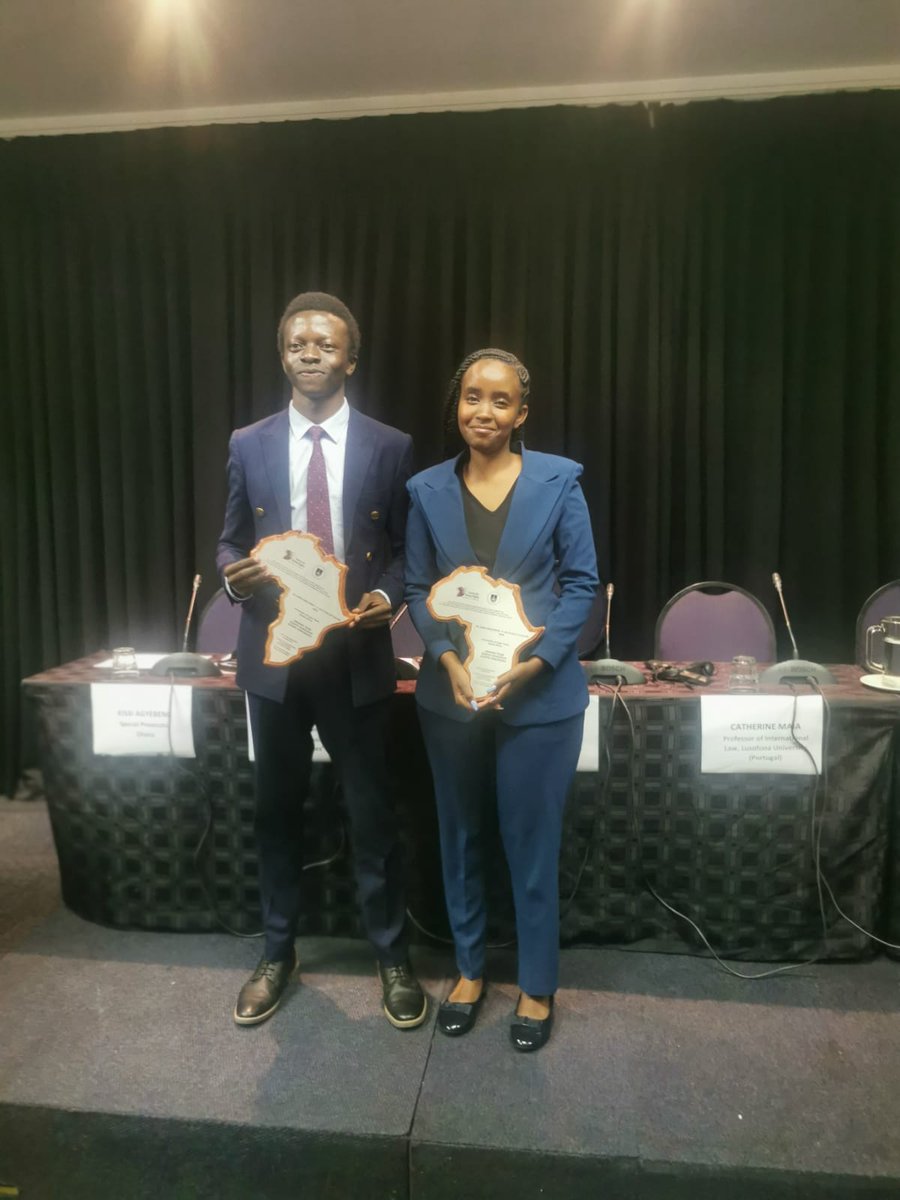 University of Nairobi Faculty of Law (@uonlawfaculty) on Twitter photo #UoNstars!
Congratulations to our star mooters Dickson Gitonga and Edna Nkirote for outshining top law schools across #Africa to secure this historic win at the 2025 All Africa Human Rights Moot Court Competition.
<a href="/uonbi/">University of Nairobi</a> <a href="/africanmoot/">africanmoot</a> <a href="/CHR_HumanRights/">CentreForHumanRights</a> #weareUoN #UoNstars!
Congratulations to our star mooters Dickson Gitonga and Edna Nkirote for outshining top law schools across #Africa to secure this historic win at the 2025 All Africa Human Rights Moot Court Competition.
<a href="/uonbi/">University of Nairobi</a> <a href="/africanmoot/">africanmoot</a> <a href="/CHR_HumanRights/">CentreForHumanRights</a> #weareUoN