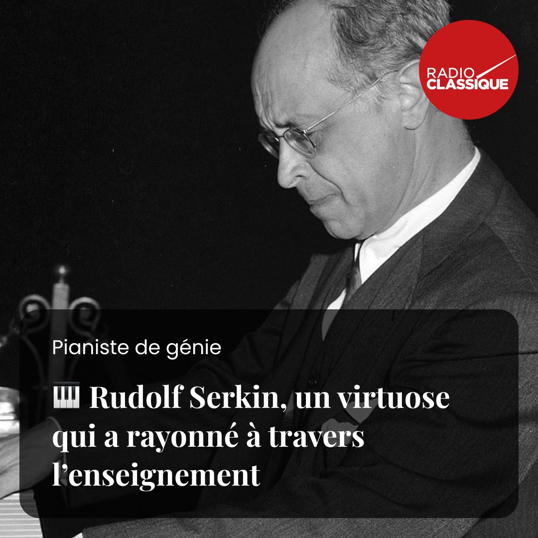 Rudolf Serkin, pianiste de la même génération qu’Horowitz et Rubinstein, ne s’est jamais enfermé dans une carrière de virtuose ▶️ trib.al/qoSdIhZ
