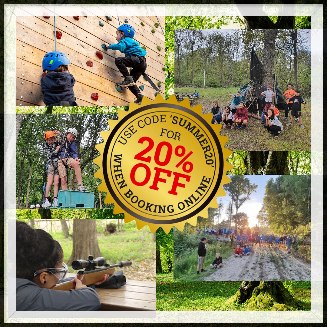 🌳 BUSHY BUSHY BUSHY!

🌳 We have sooo much on offer at Bushy Wood this Summer!
From 1.5 hour taster sessions, to full days, to full weeks of Adventure and Activity 🤩

🌳 Check it out! ow.ly/mR0750Whrb9