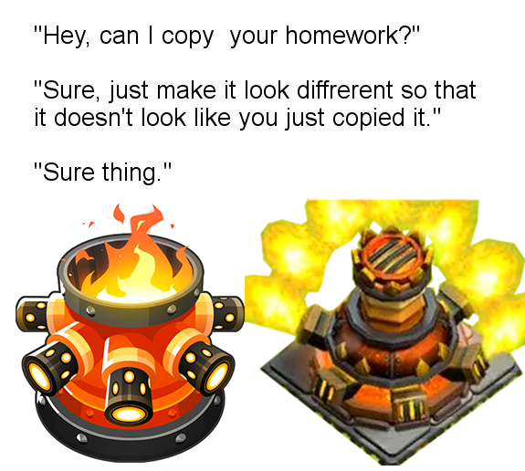 FlowSavedTV's tweet photo. Hi Supercell, your new crafted defense in Clash of Clans looks oddly familiar to the tack shooter in BTD6 https://t.co/FaSLfzEu7p