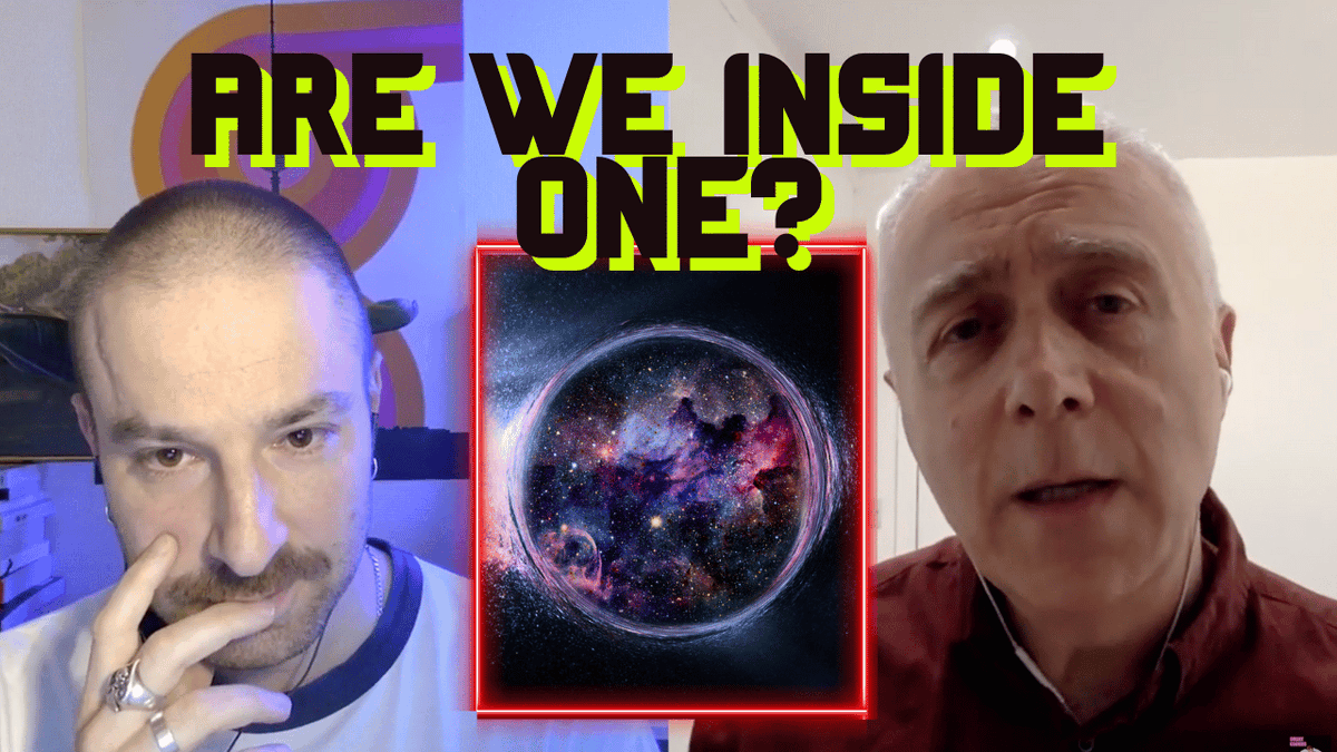 The Smart Cookies Podcast (@smartcookiespod) on Twitter photo Is it possible that our UNIVERSE is inside a MASSIVE BLACK HOLE??
Celebrated author and former astronomer <a href="/marcuschown/">Marcus Chown</a> weighs in ๐๐ป
youtu.be/zpwbjtmJK1M
#universe #Space Is it possible that our UNIVERSE is inside a MASSIVE BLACK HOLE??
Celebrated author and former astronomer <a href="/marcuschown/">Marcus Chown</a> weighs in ๐๐ป
youtu.be/zpwbjtmJK1M
#universe #Space