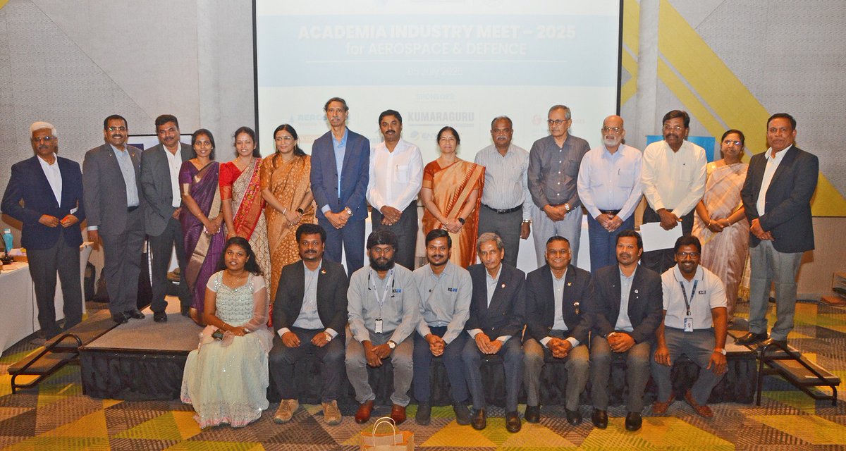 DRDO Futuristic Technology Management (@futuretechdrdo) on Twitter photo Director DFTM, <a href="/DRDO_India/">DRDO</a> gave a talk on 'Role of DRDO in synergizing Academia & Industry collaboration with Defence' at the Academia–Industry Meet 2025 organised by @kciri_kct, CDIIC & <a href="/AeSI_HO/">The Aeronautical Society of India</a> on July 5 <a href="/KCTOfficial/">Kumaraguru College of Technology</a>. Director DFTM, <a href="/DRDO_India/">DRDO</a> gave a talk on 'Role of DRDO in synergizing Academia & Industry collaboration with Defence' at the Academia–Industry Meet 2025 organised by @kciri_kct, CDIIC & <a href="/AeSI_HO/">The Aeronautical Society of India</a> on July 5 <a href="/KCTOfficial/">Kumaraguru College of Technology</a>.