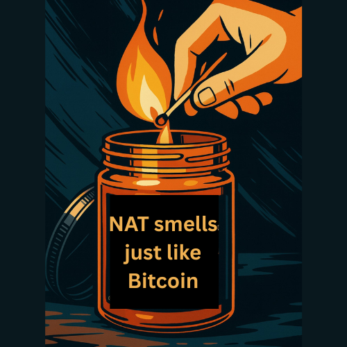 "That smell?

Bitcoin 2012: ‘This’ll never work’

$NAT 2024: ‘Just a miner token’

History’s perfume is distinct.

Retweet when you recognize that aroma.