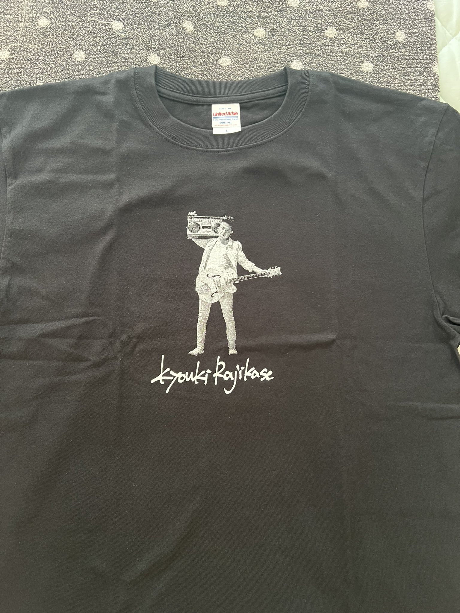 kazzページ　新品　ライブTシャツ　ツアー B'z☆SHOW CASE 2007 19 ライブ ツアー Tシャツ 黒 L - メルカリ