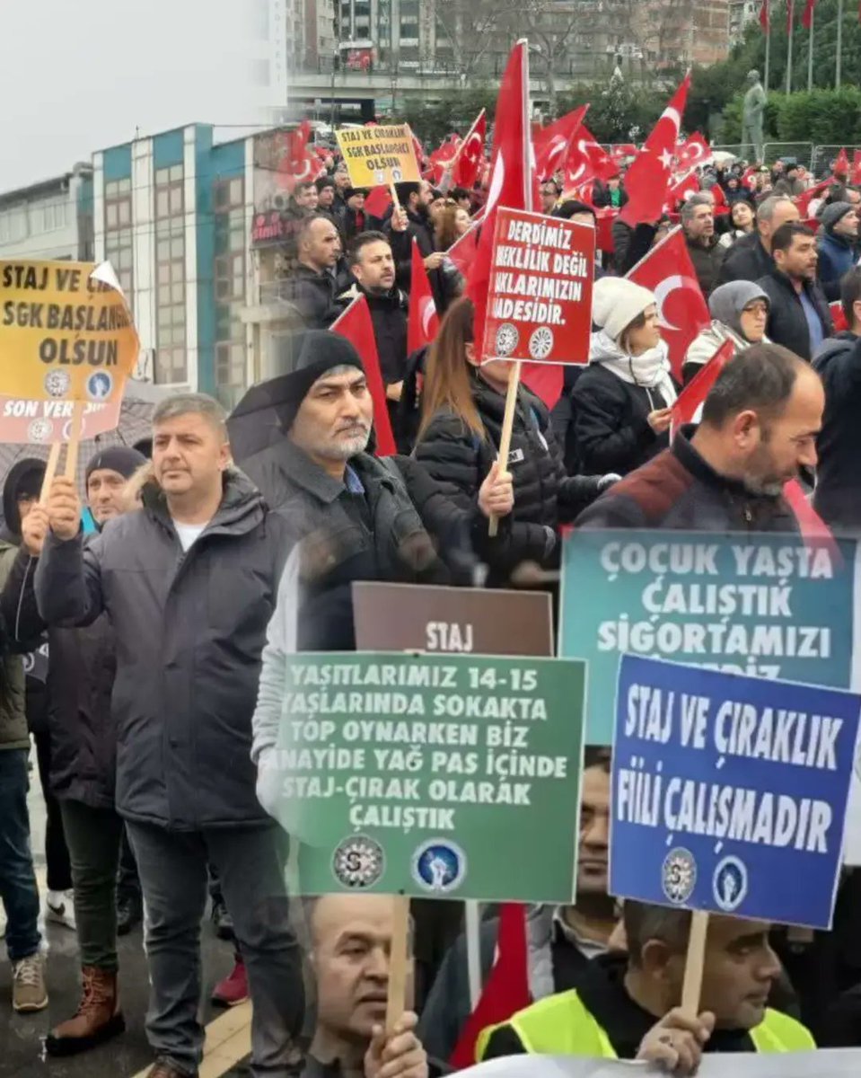 Avrupa’da çırak ve stajyerlerin işe başladığı ilk anda sigortası yapılıyor.Türkiye’de de stajyerin ve çırağın değerini bulmasını, hakkının iadesini istiyoruz! 

Haksızlığa Hayır 
#MedyaStajÇıraklıkGündemeGelmeli