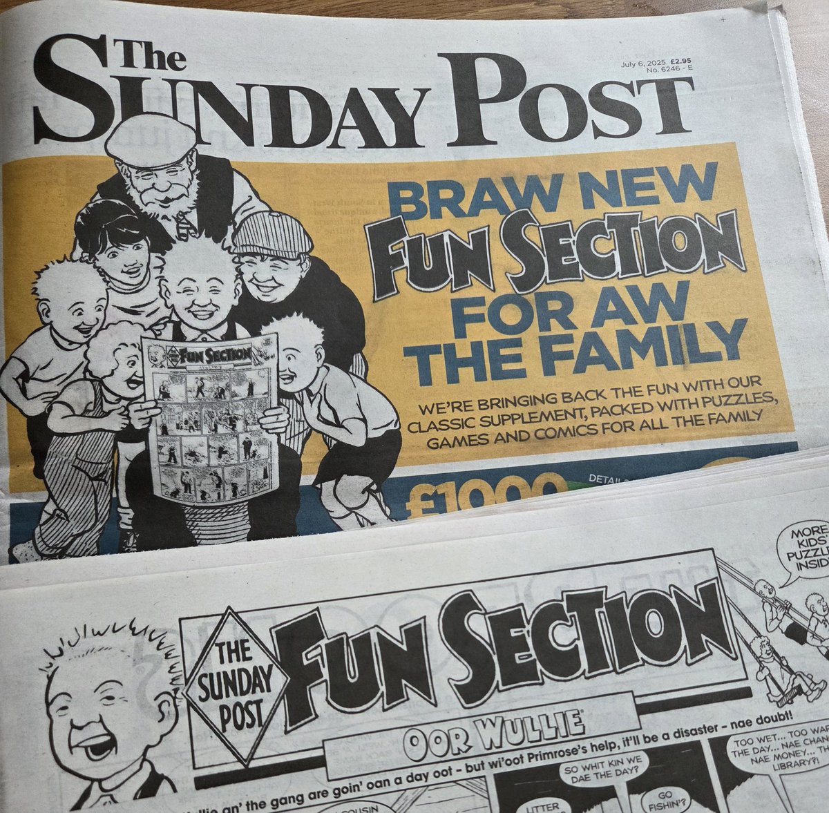 phil_creighton's tweet image. How to make a 49-year-old child very happy ... bring back the @sundaypost.com Fun Section.
