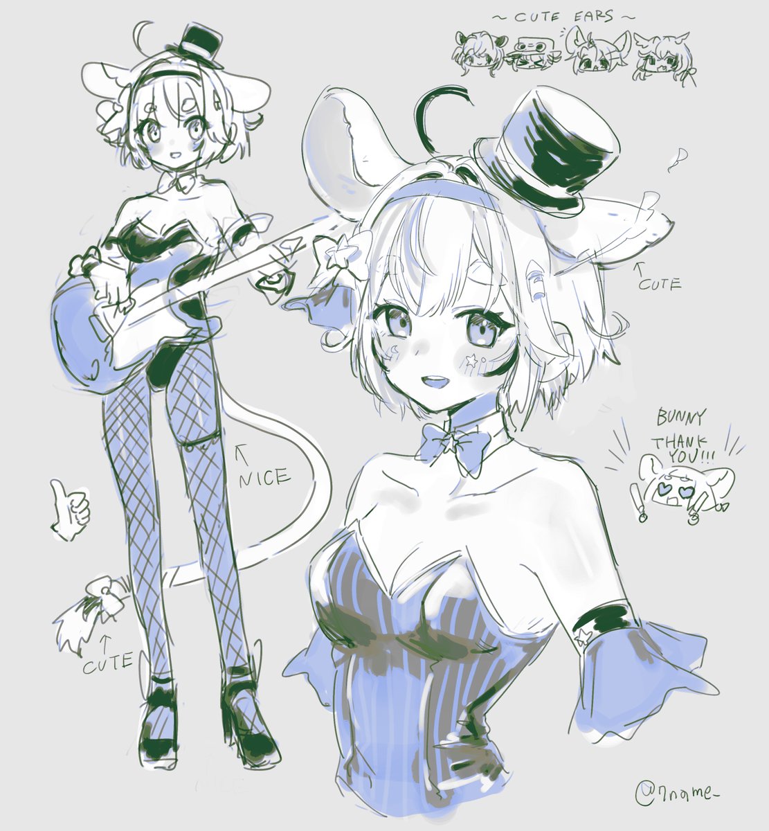 7name_'s tweet image. Thank you for the bunny girl costume...
#VirtualVacation2025