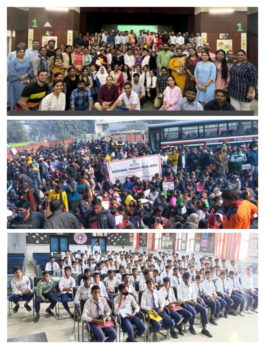 <a href="/gupta_rekha/">Rekha Gupta</a> 10 वर्षों से संघर्षरत NSQF Vocational Trainers की स्थाई नियुक्ति की जाए,
और
31 मार्च 2024 को हटाए गए सभी Vocational Trainers को दोबारा रोज़गार प्रदान किया जाए.

(10 Years)
No Job Policy/ increments

<a href="/JPNadda/">Jagat Prakash Nadda</a> <a href="/Virend_Sachdeva/">Virendraa Sachdeva</a> <a href="/RamvirBidhuri/">Ramvir Singh Bidhuri</a> <a href="/ashishsood_bjp/">Ashish Sood</a> <a href="/CMODelhi/">CMO Delhi</a> <a href="/Dir_Education/">DIRECTORATE OF EDUCATION Delhi</a>