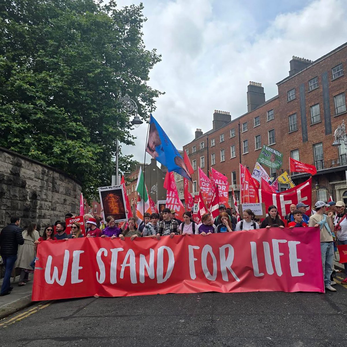 Hundreds gathered in Dublin today for the All Ireland Rally for Life, proclaiming the value and dignity of unborn human life.

Image: All Ireland Rally for Life