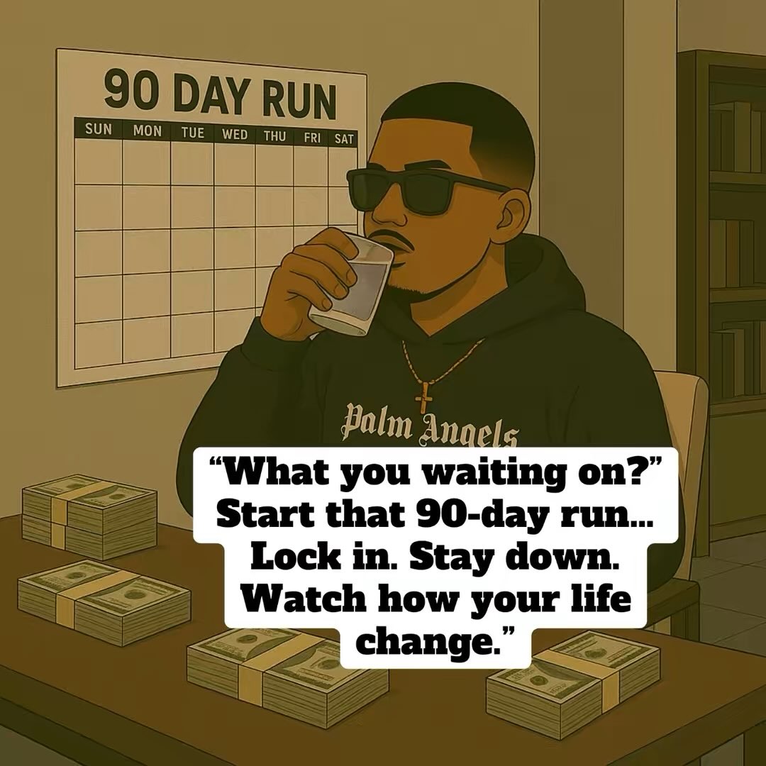 mudbabyjay's tweet image. 90 days of focus can put you 2 years ahead.
Start today.
#90DayRun #LockInSeason #DisciplineOverDistraction #WatchMeWork #NoMoreWaiting