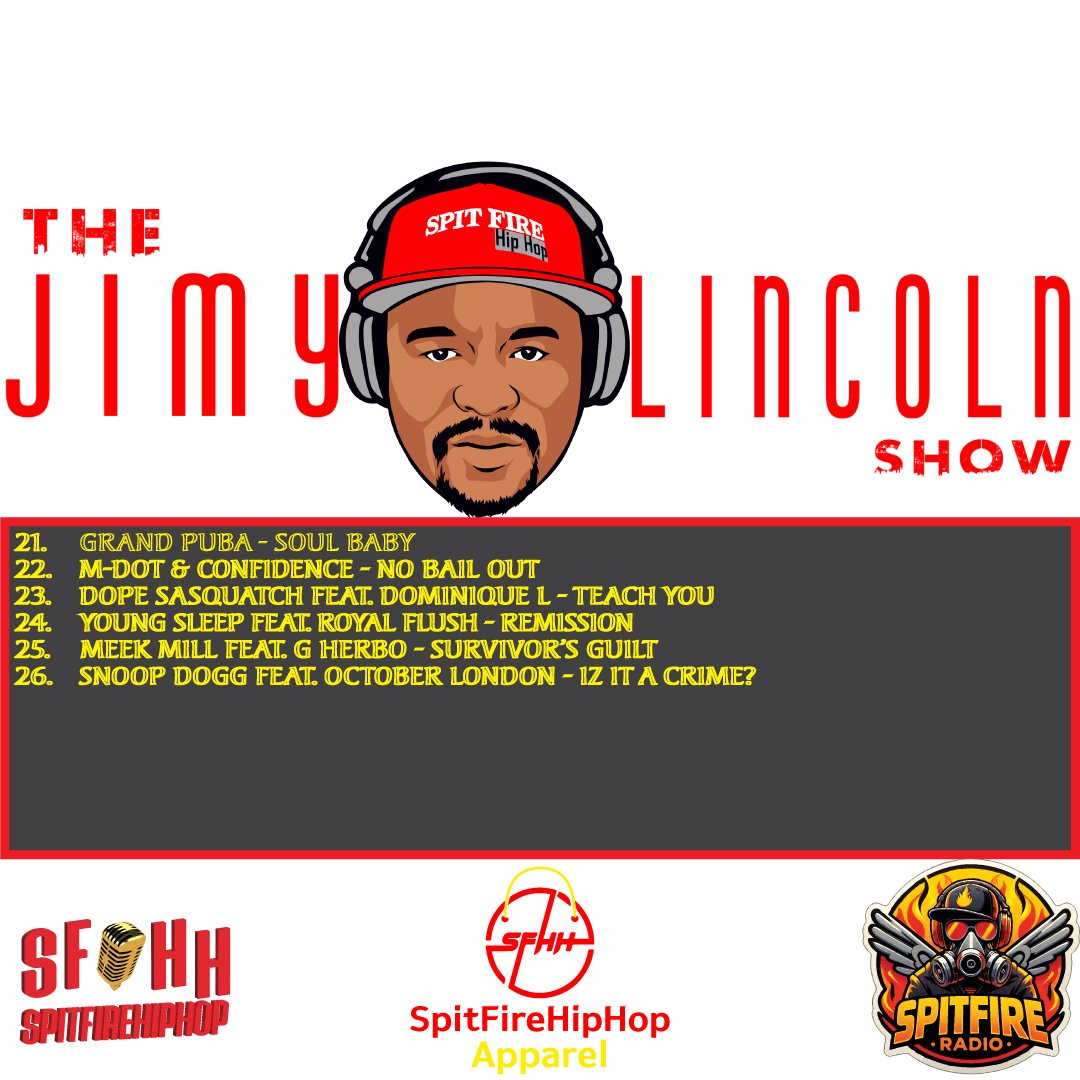 SpitFireRadio_'s tweet image. 🚨 LIVE TONIGHT at 10:30 PM CST!
The Jimy Lincoln Show returns to Spit Fire Radio 🎙️
Expect 🔥 debates, real talk, and maybe a few surprises. Don’t sleep on it.
Listen here: 👉🏾 myksfr.com
@JimyLincoln #SpitFireRadio #RadioTonight #AustinTx