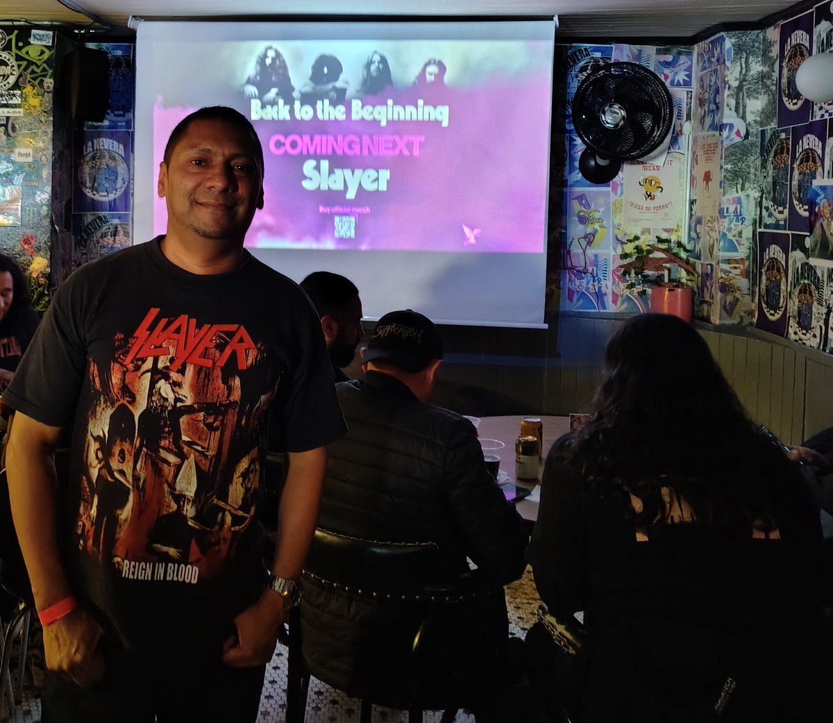 Una chimba la hpta ! Hoy con <a href="/Slayer/">Slayer</a> despidiendo a los papás de toda esta vuelta..<a href="/BlackSabbath/">BlackSabbath</a> #slayer #BlackSabbath desde 🇨🇴 Bogotá evento de <a href="/andresduranrock/">Andrés Durán</a>