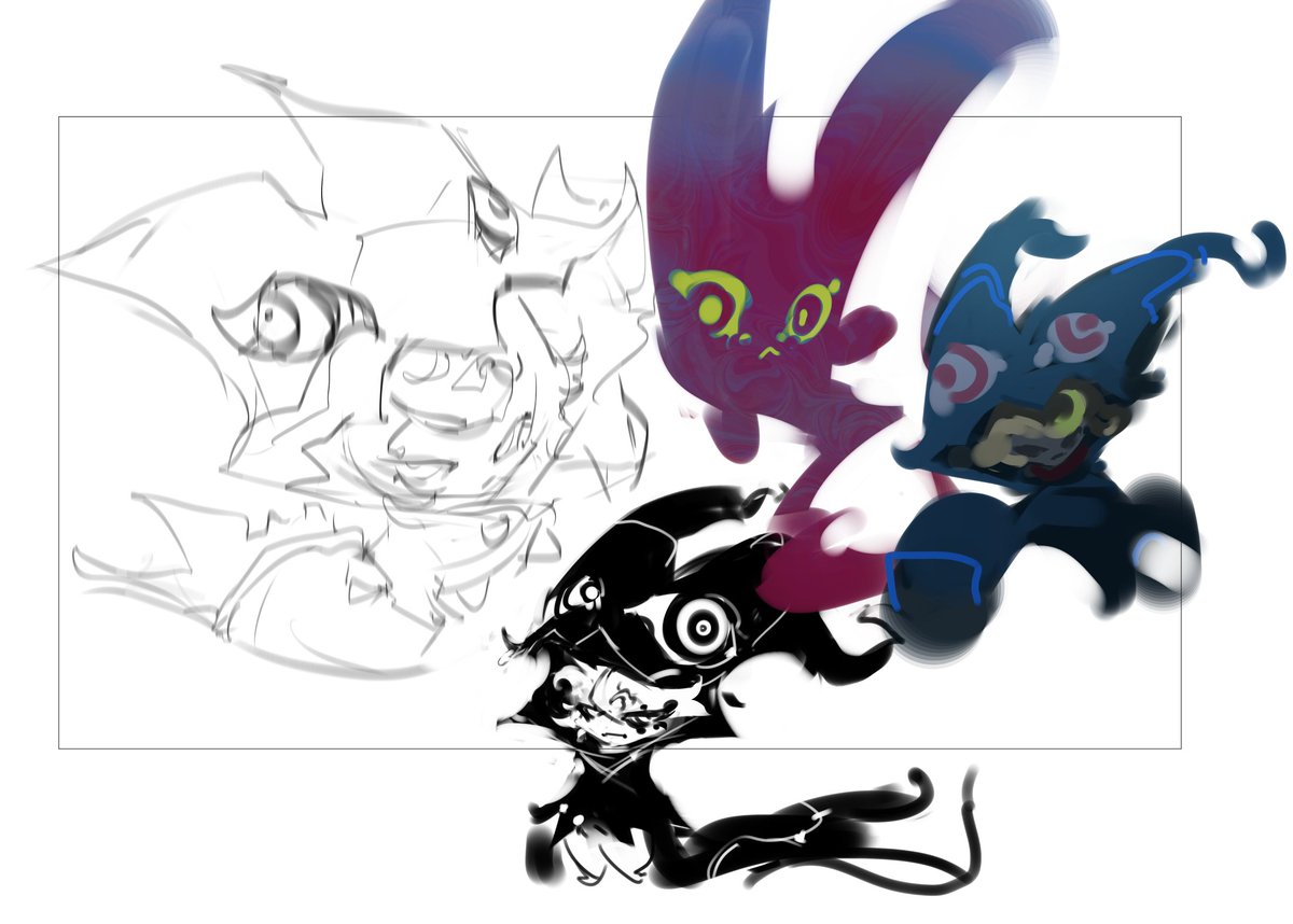 i just wanted to paint anything  so i just went with my first idea