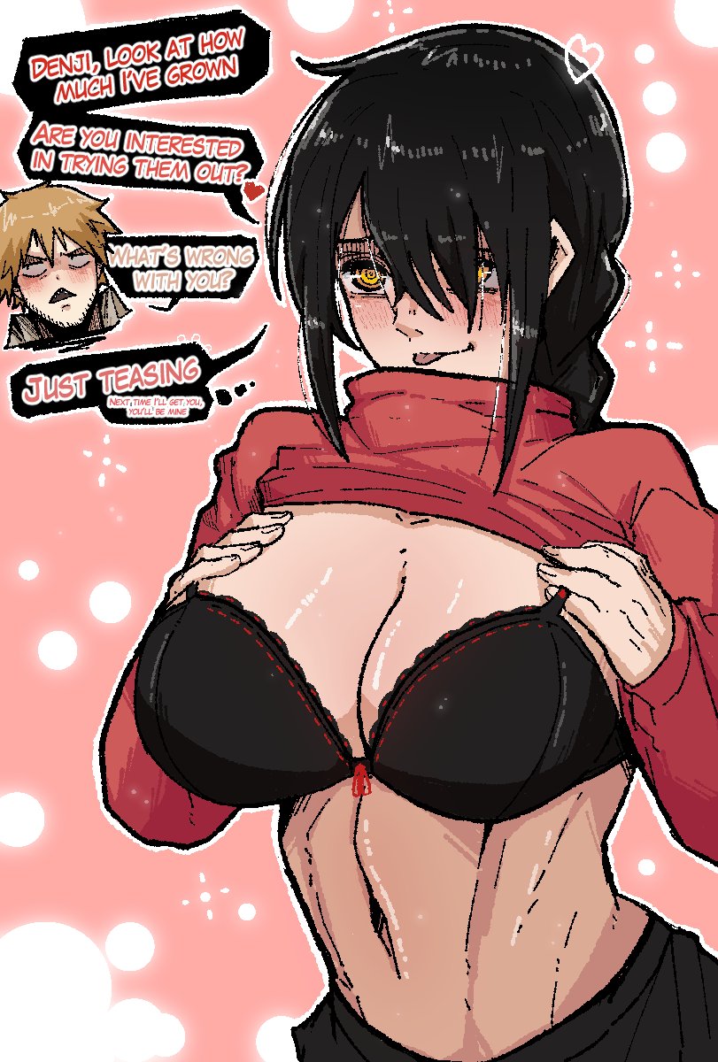 -Vamos perra, ven y agarrame las tetas que a ti te faltan... es el único regalo que te daré antes de tus castigos~

#sexol