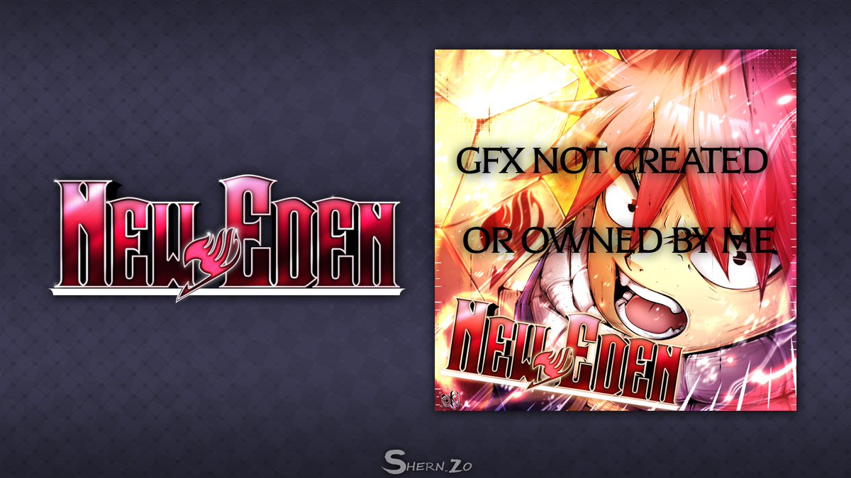 Logo I designed NewEden/Fairy Tail:Re #Roblox #RobloxDev #RobloxUI #uidesign #animation #GraphicDesigner #robloxart #designers #LogoDesign #Logo