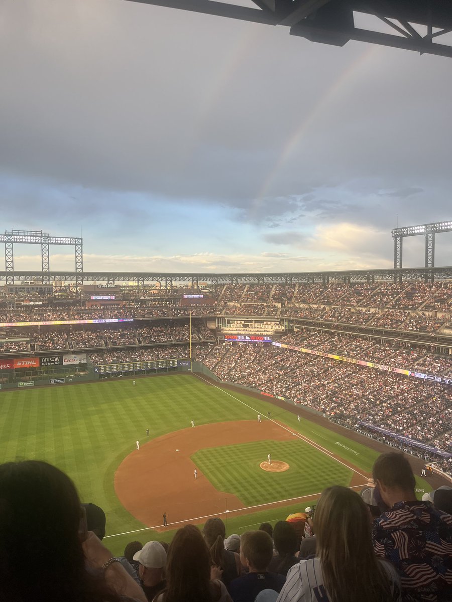 Beautiful AAA baseball game tonight