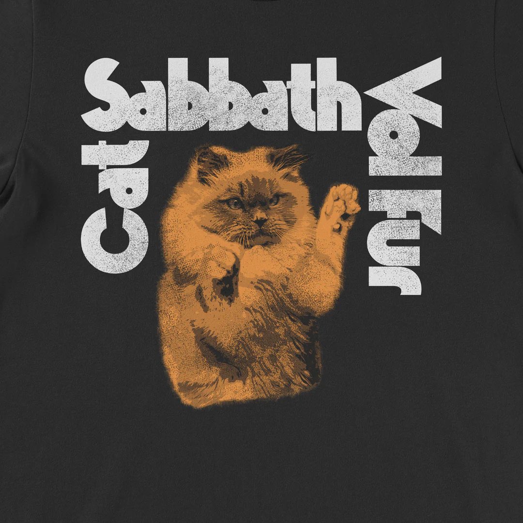 Black Sabbath albums reimagined with cats
