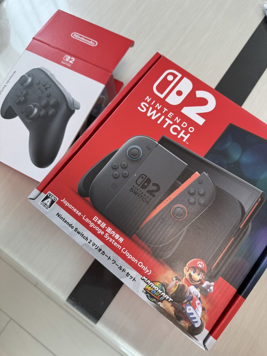 Tsubataro0216's tweet photo. ワクワク
#Switch2当選 https://t.co/SMvgizP8Nz