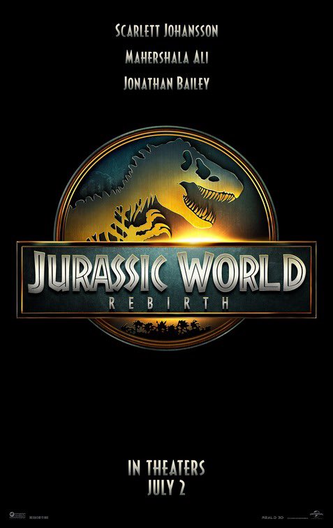 #NowWatching JURASSIC WORLD REBIRTH