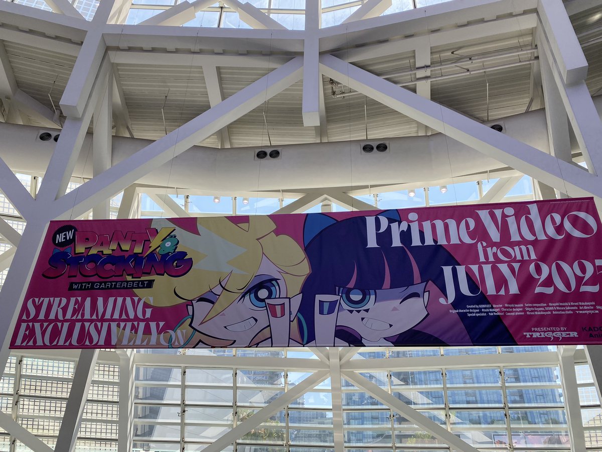 Klownfrontation's tweet image. Had a fun time at AX 2025 (Anime Expo) today. It was my first time visiting and it left a great impression on me. I got to see Panty and Stocking Season 2 early as well albeit censored. I’m not well versed in anime but still enjoyed it. There’s something for everyone.