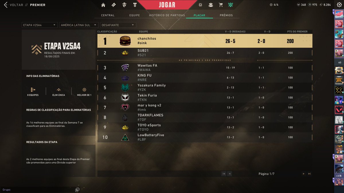 UNA VEZ MAS EN EL TOP 1 A QUE HORA JUEGAN LOS RIVALES CONTENDERS????
<a href="/cardiganvlr/">cardigaи</a> <a href="/nachitasiuu/">ZEN Иaxa</a> <a href="/SamuraiVAL/">Samurai</a> <a href="/leytahh/">leyta</a>