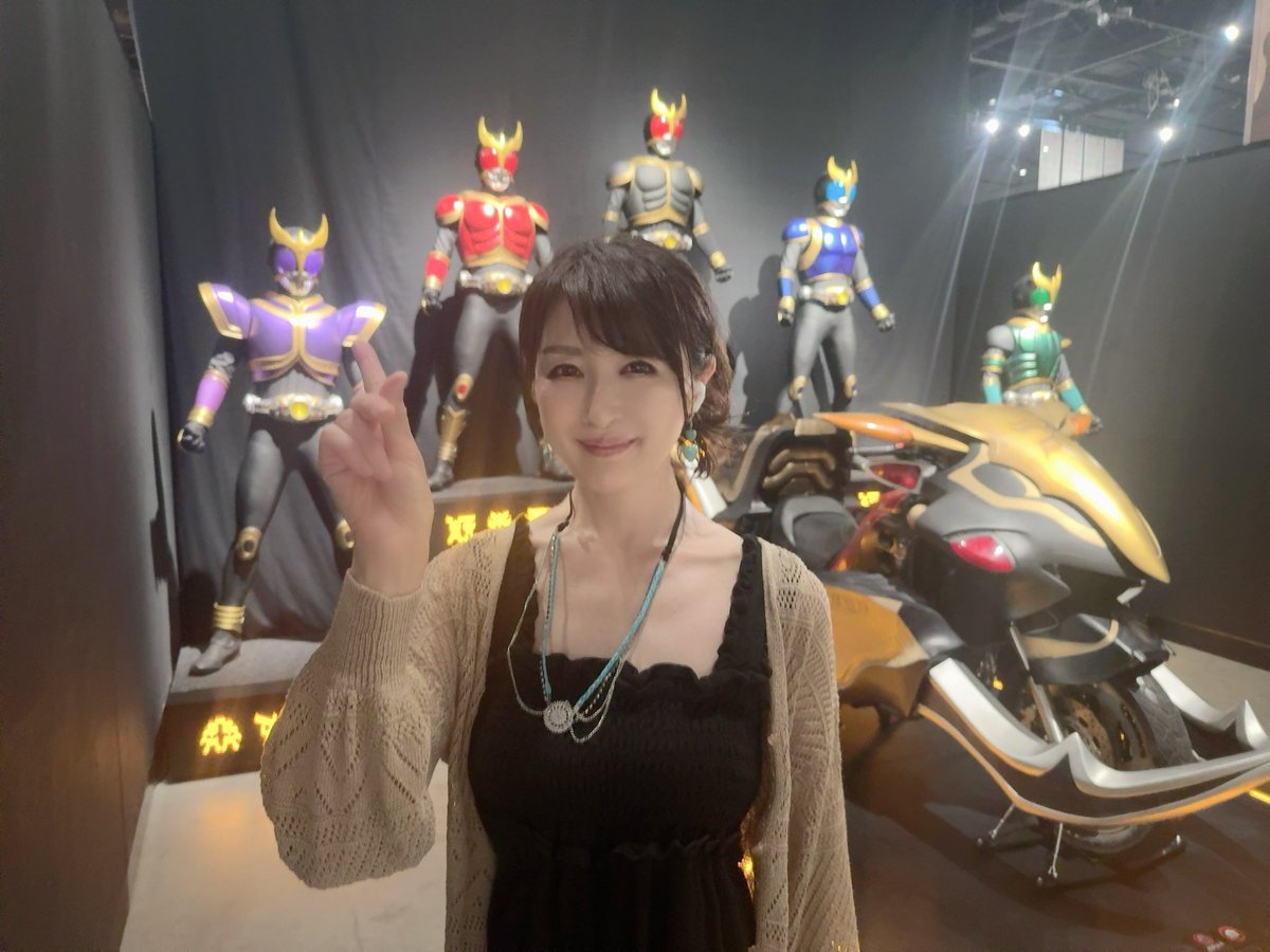 miho_kido's tweet photo. #超クウガ展 
金曜日に高寺リーダーのナイトツアーに参加させていただきました✨️
再度訪問させていただいた超クウガ展、やっぱり最高でした‼️

東京での開催は今日まで。
参加予定の皆さん、超クウガの世界をぜひ楽しんでくださいね👍✨️ https://t.co/xzaOHdWY13