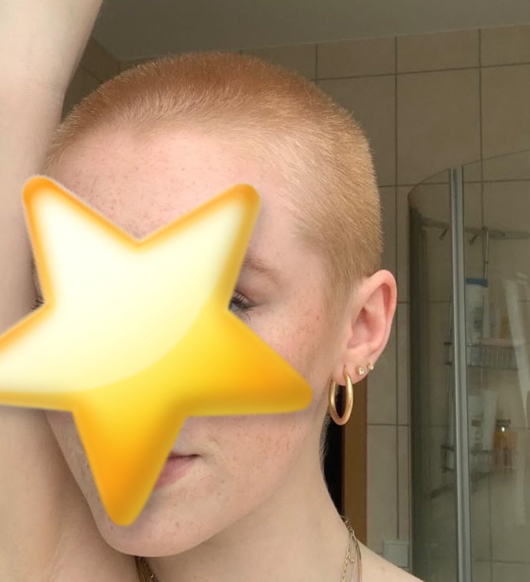 since y’all are here to see my buzzcut rapunzel art ,, this is the hill I will die on ,, I will fight tooth and nail for buzz cut effie trinket