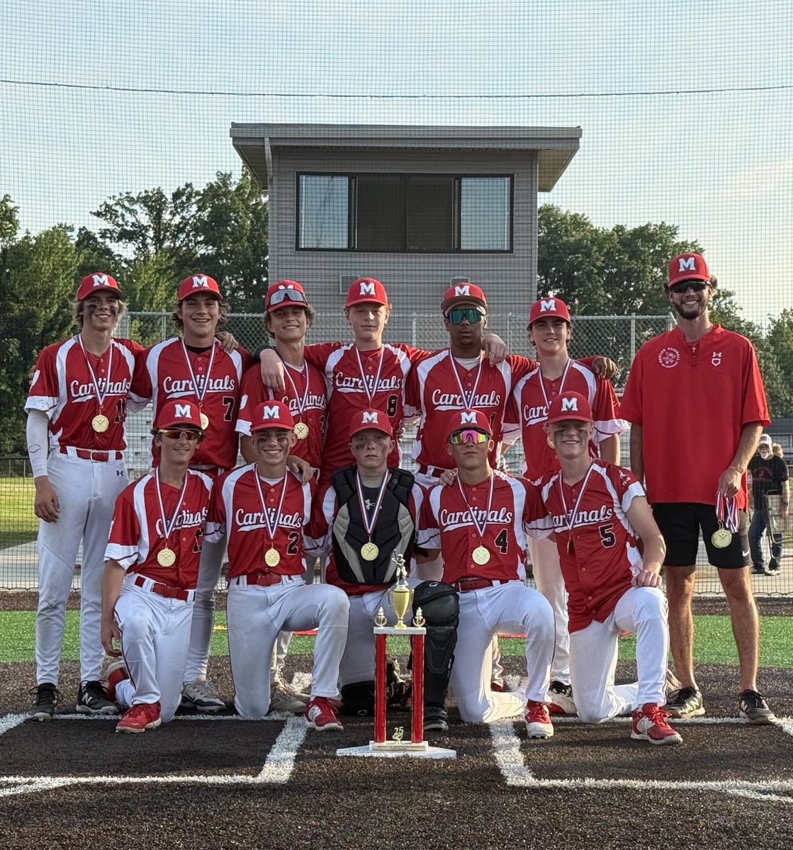 Congratulations to our 16u Cardinals, champions of the 16/17u bracket of the 2025 Firecracker Tournament.