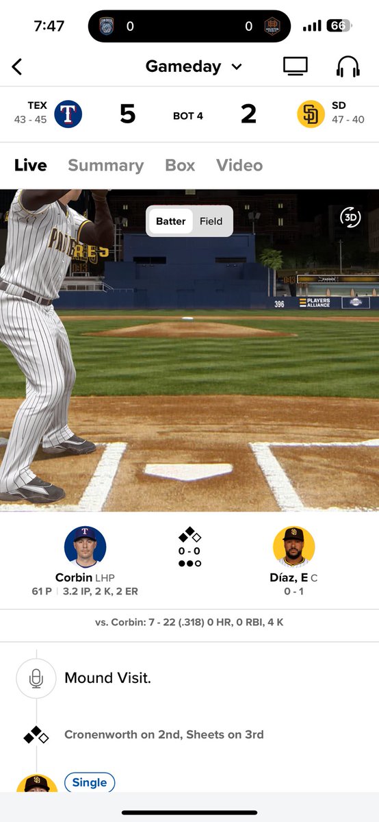 Always 2 outs and a catcher up