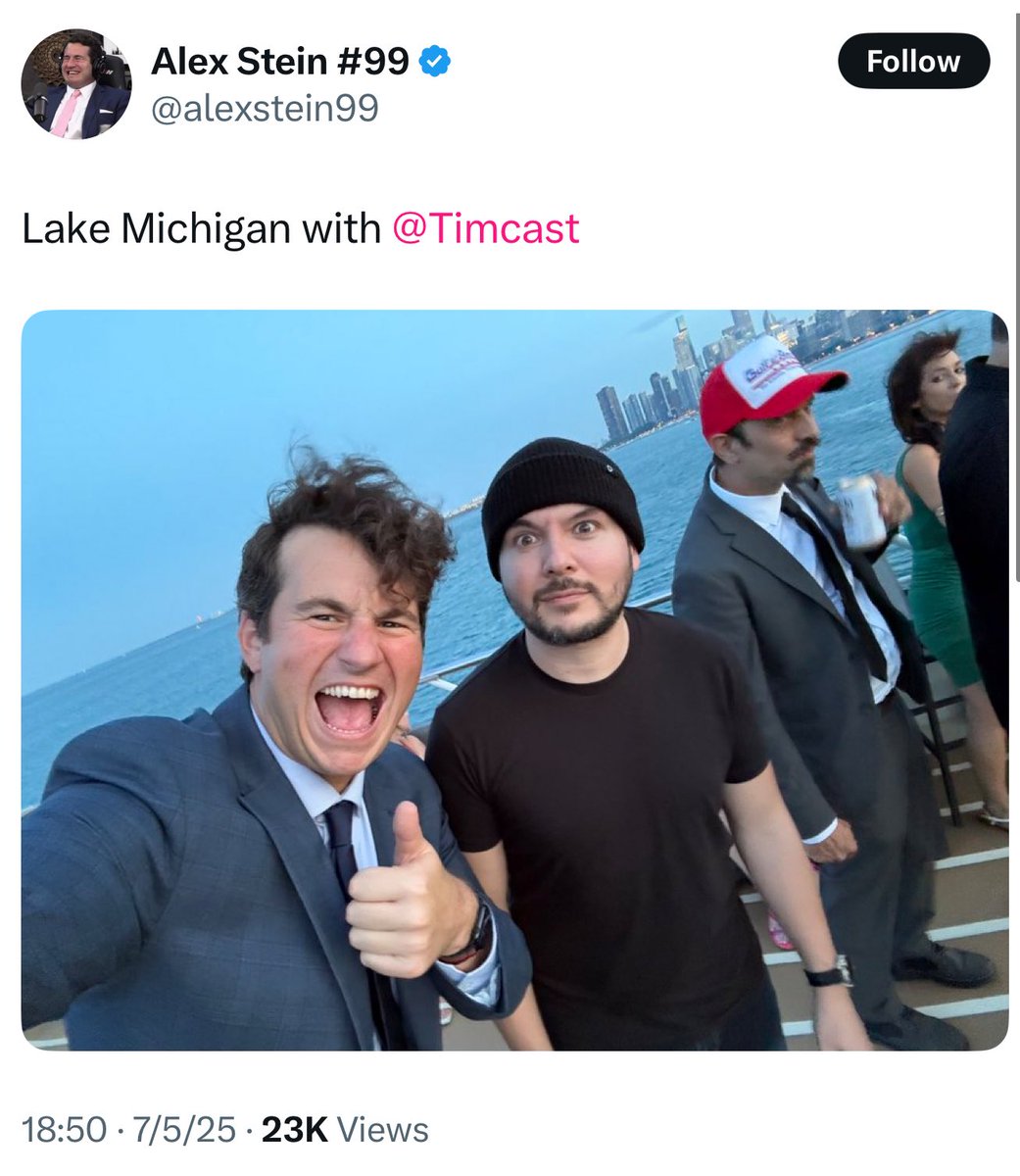 Do you think Alex Stein has ever had a real emotion