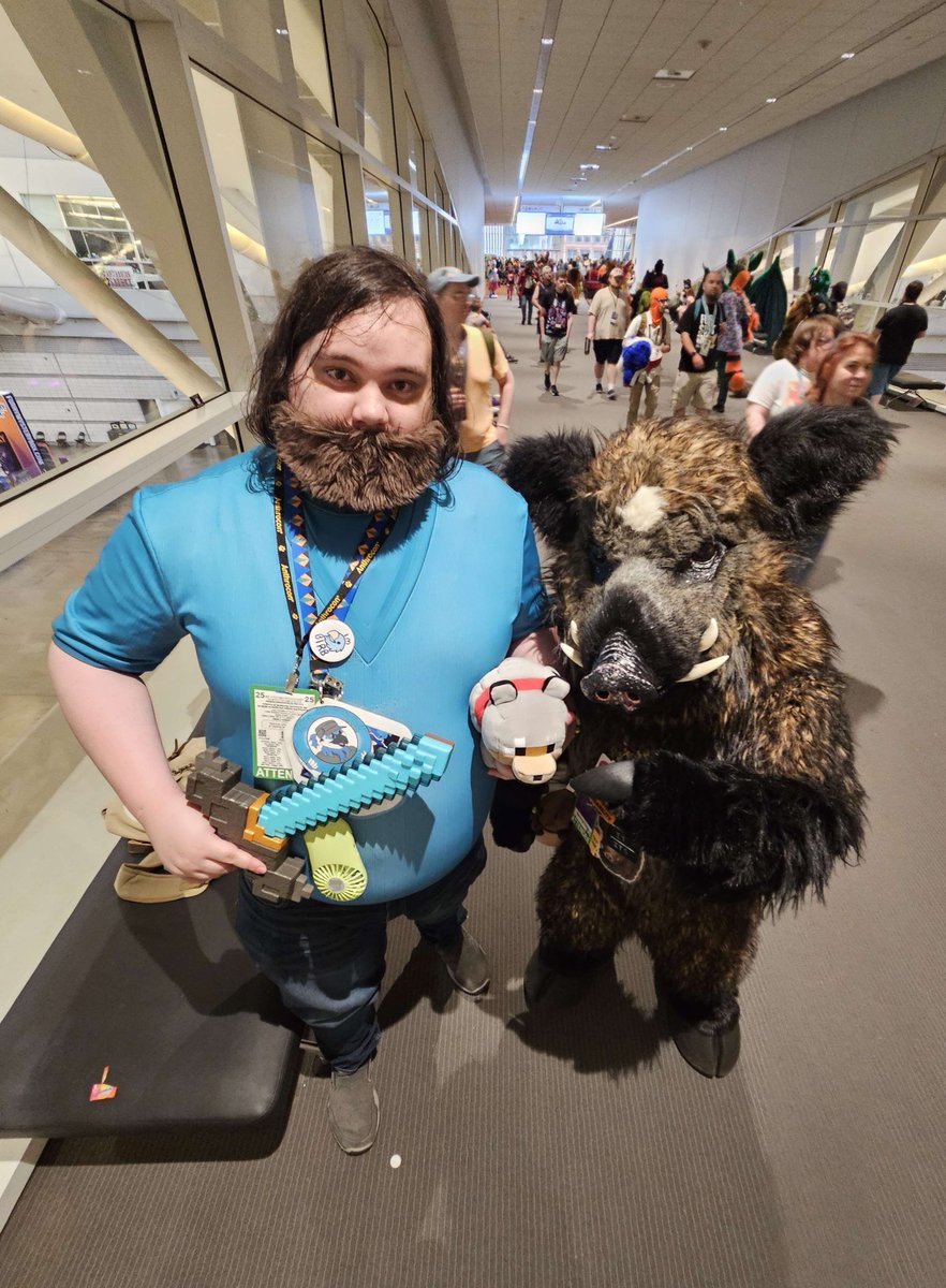 First we mine. Then we craft.