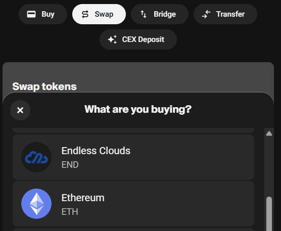 $END <a href="/EndlessCFDN/">Endless Clouds Foundation</a> TGE is launching on Immutable!
Swaps are expected to open July 7th with ~48 hours notice.
Well hello there👀