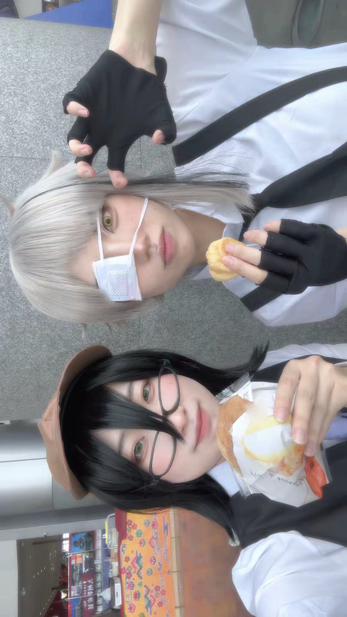 そくほ！！早速シュークリーム食べとる
 #アコスタATC  #アコスタ