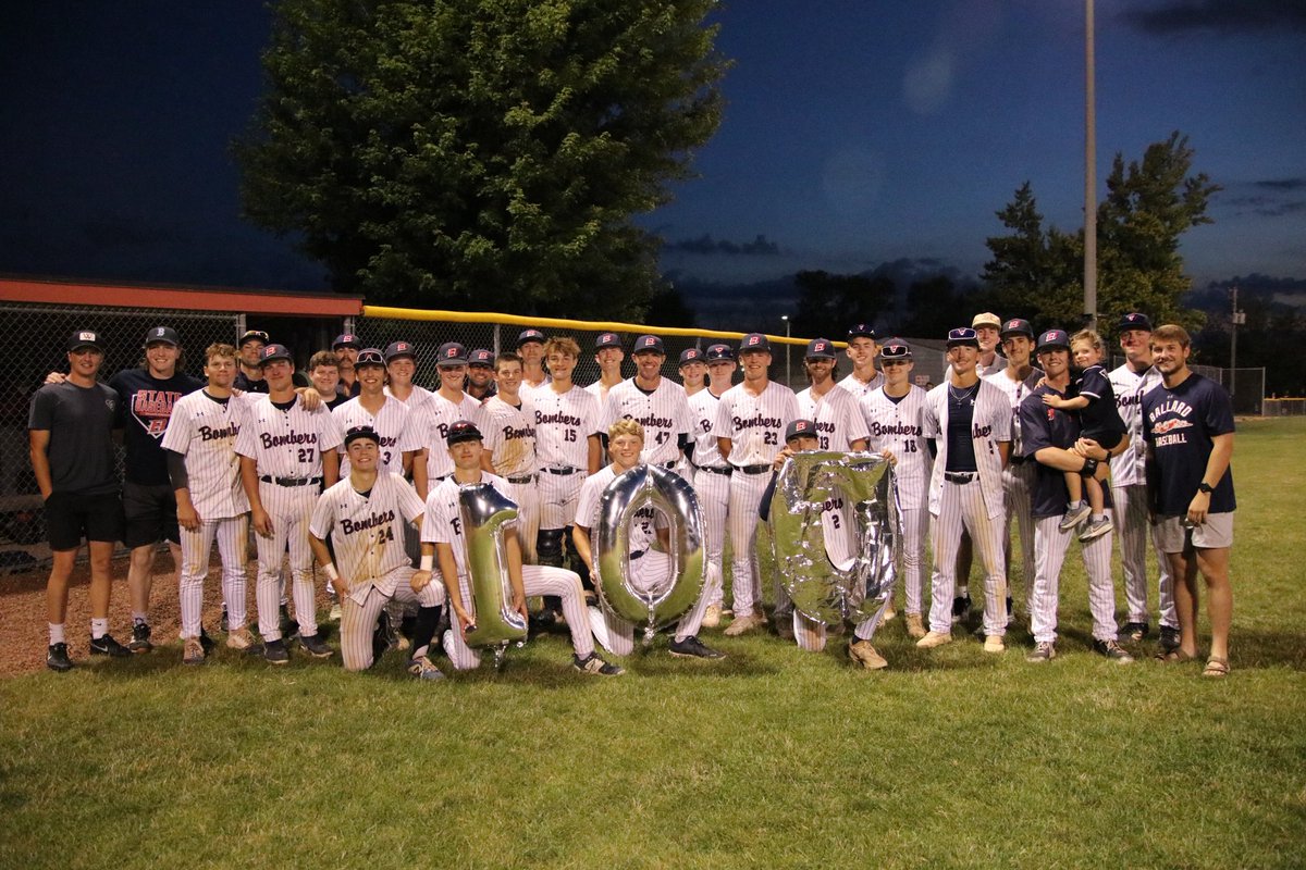 With a win over Nevada on June 17, Head Coach Mike Furlong picked up his 100th career win at Ballard.

Now sitting at 109 wins and counting, former/current players, coaches, family &amp; friends helped celebrate the moment last week. Congrats Coach!