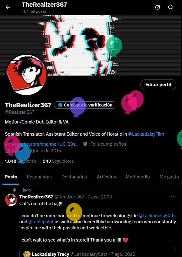 Realizer_367's tweet image. Oh//
I guess I&apos;m 24 now;;🎉