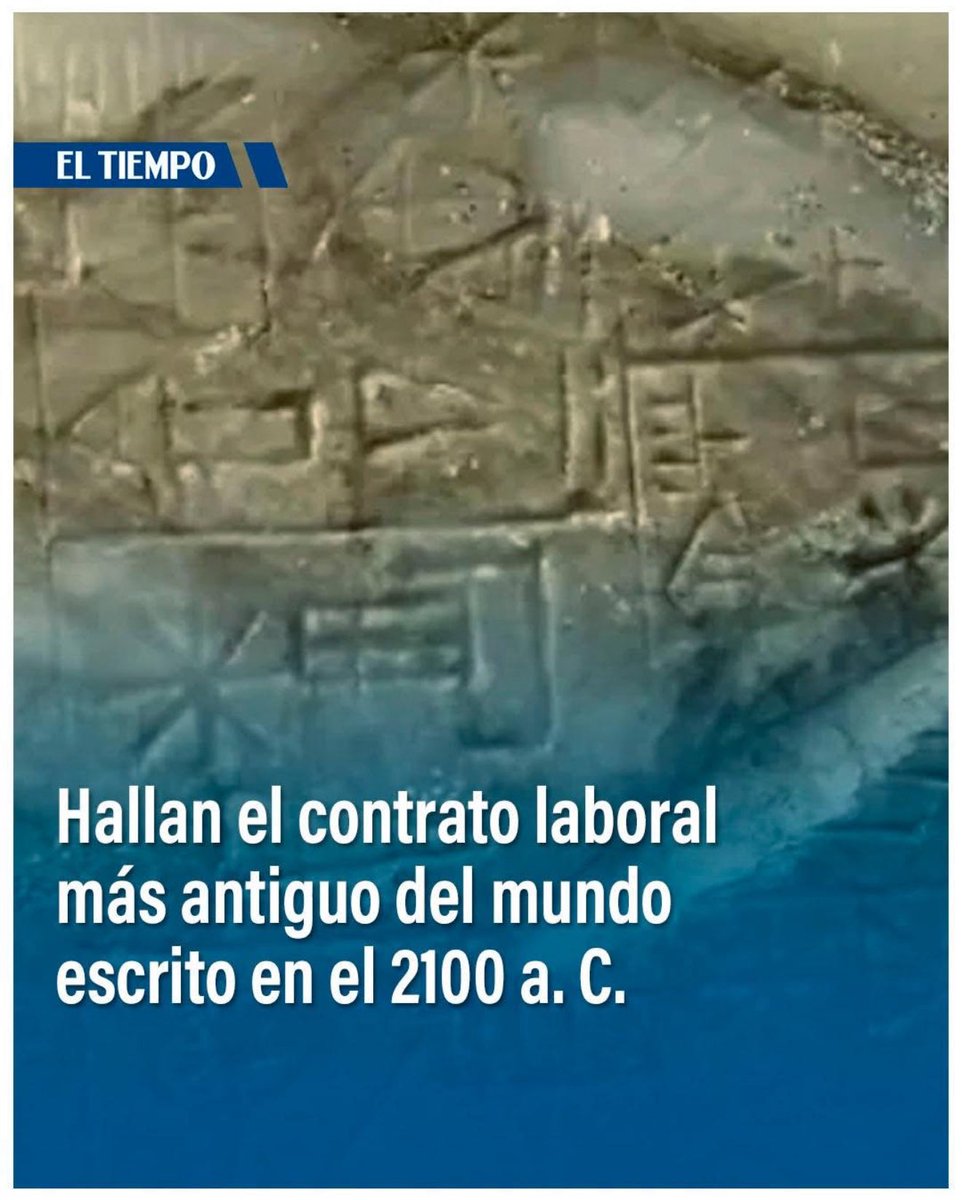 Hace 4125 años ofrecían mejores condiciones laborales que en el Fruver de Racero: