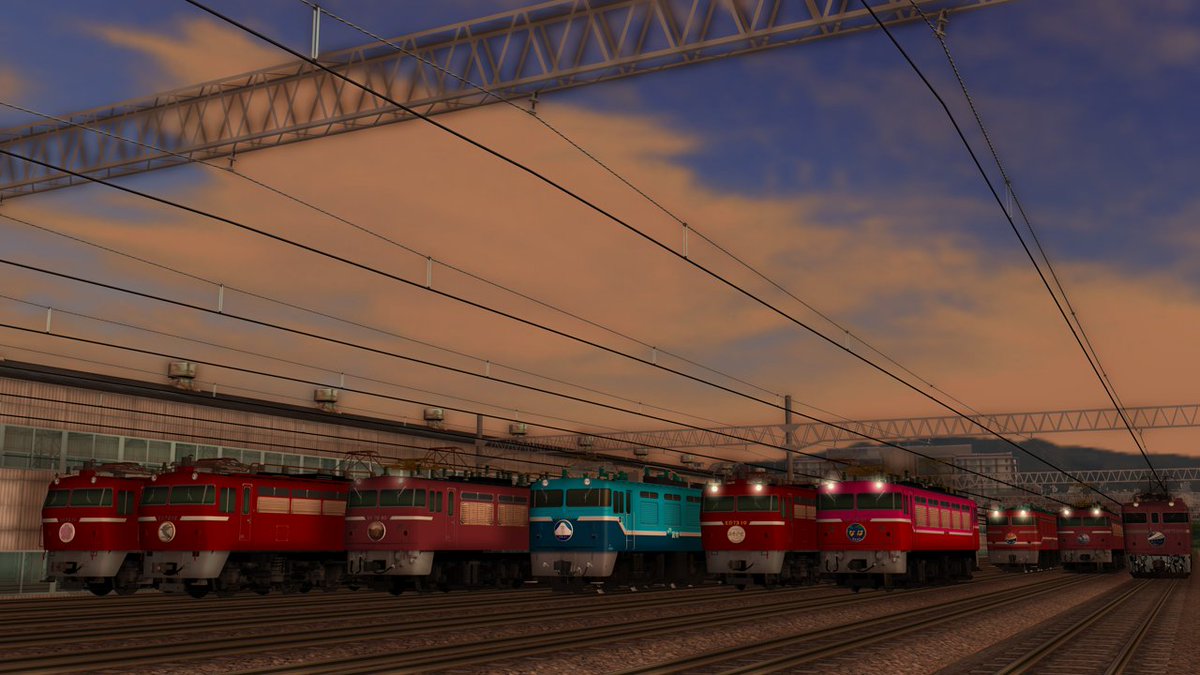 whitesonic88520's tweet image. ある機関区の日常
#RailSim