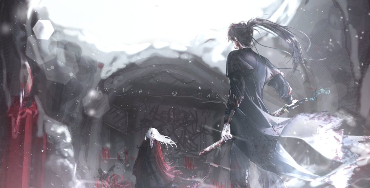 북해빙궁생각하면서그린건데
음...