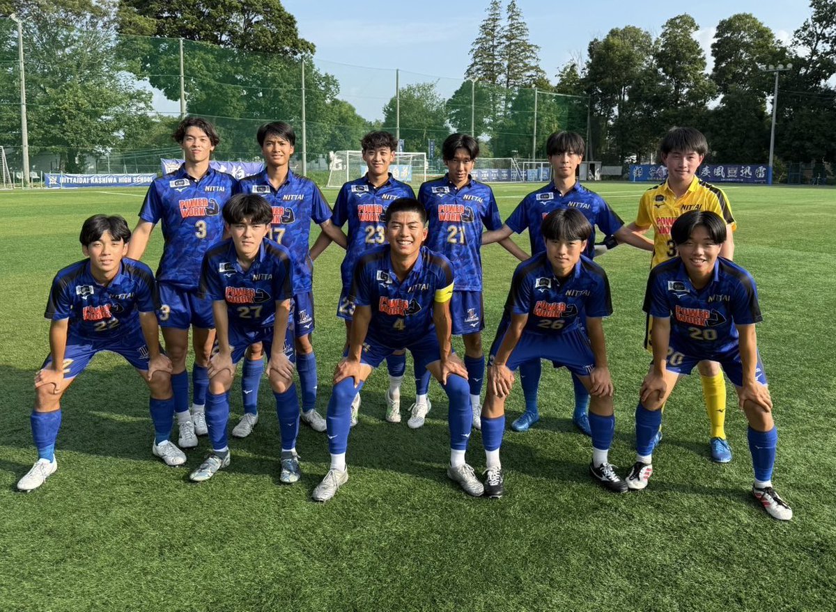 日体大柏高校サッカー部 on X