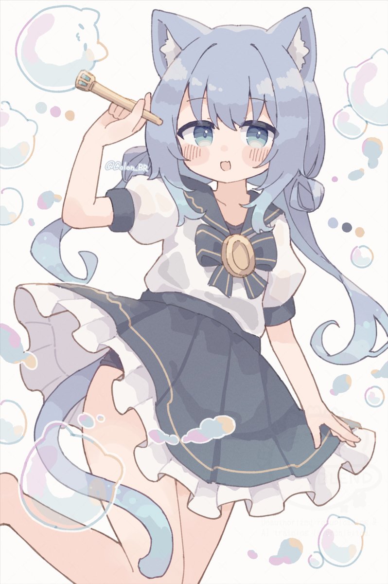 Colon_BR's tweet image. しゃぼん使いねこ🫧