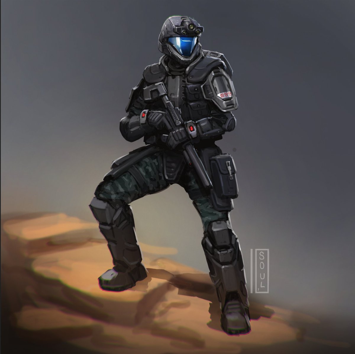 raining plasma or shining glass, you can count on ODSTs to be there.