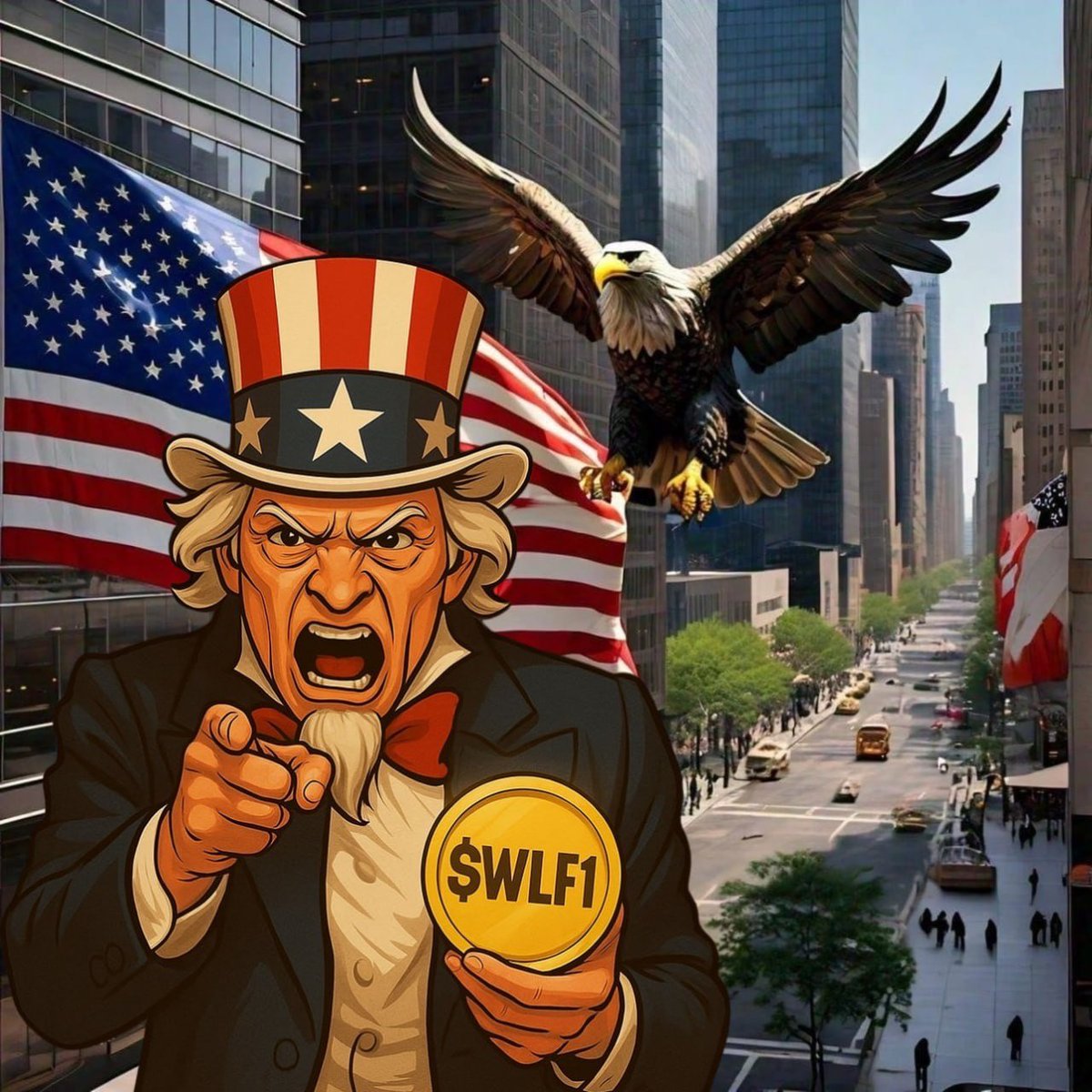 <a href="/EGLL_american/">EaglesLanding🦅</a> 🇺🇸 Uncle Sam taught us well.
📚 Now we teach <a href="/BNBCHAIN/">BNB Chain</a>.
🔥 Let’s educate the next generation of degens about <a href="/worldlibertyfi/">WLFI</a> and $USD1 with #WLF1!