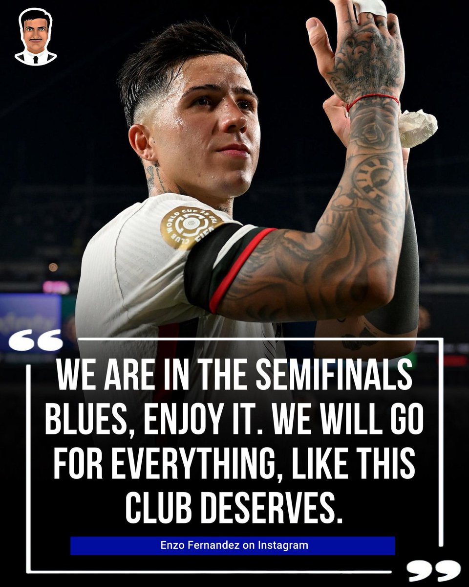 Enzo Fernandez on Instagram.
