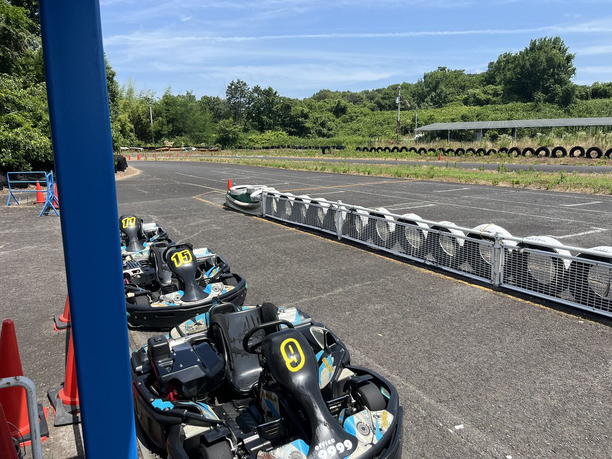 幼なじみとカート！
inカートランド四国